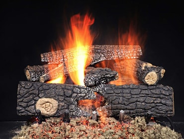 Majestic Outdoor Realwood Gas Logs