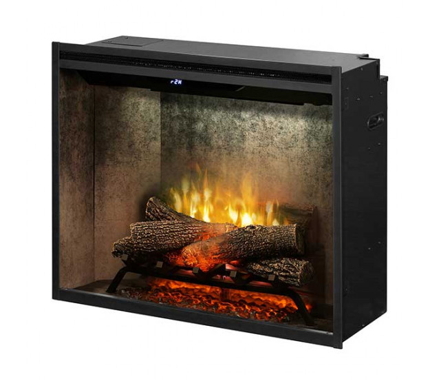 Dimplex Revillusion 30-inch Built-in Firebox, Weathered Concrete