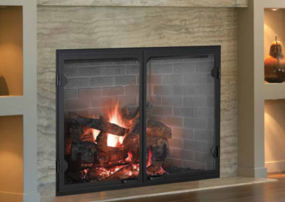 Majestic Gas Logs - Inside Fireplace